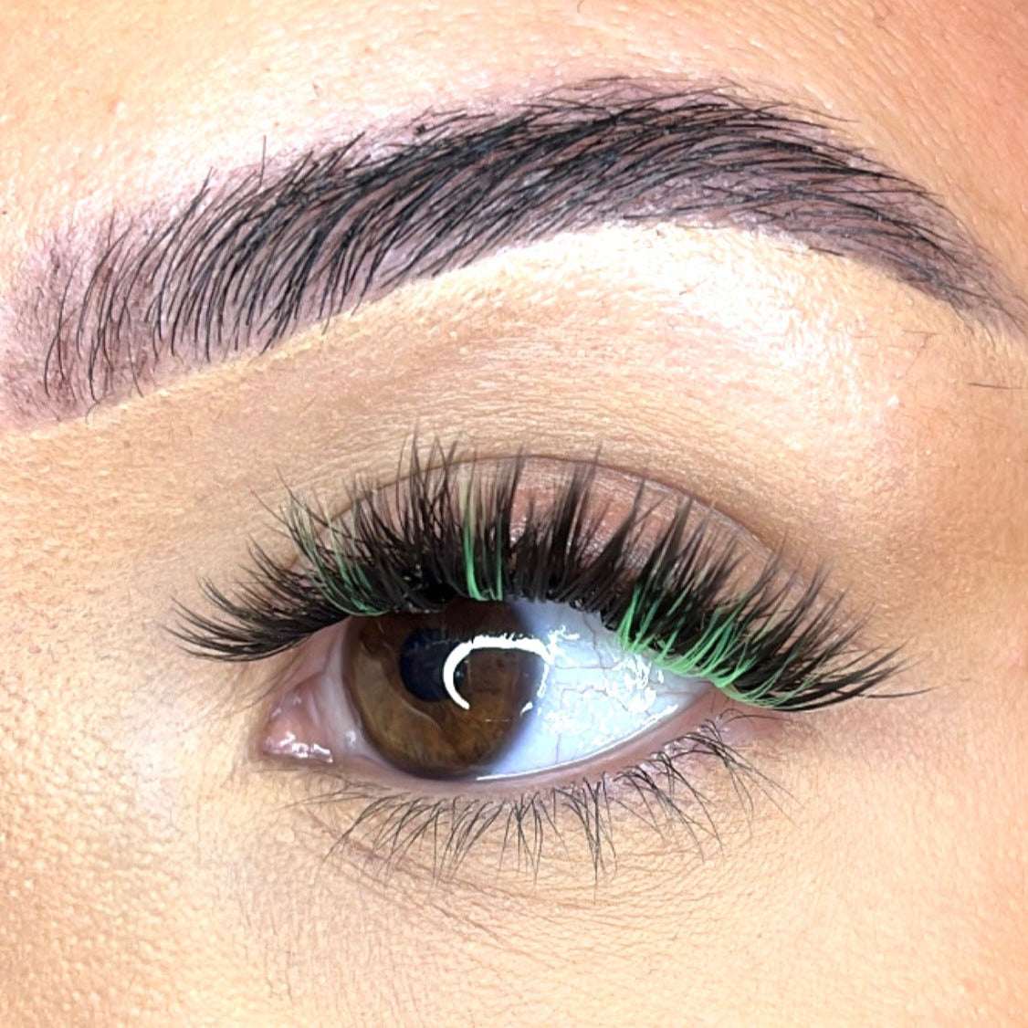 Lime Green 'D' Curl Lash Ribbons®