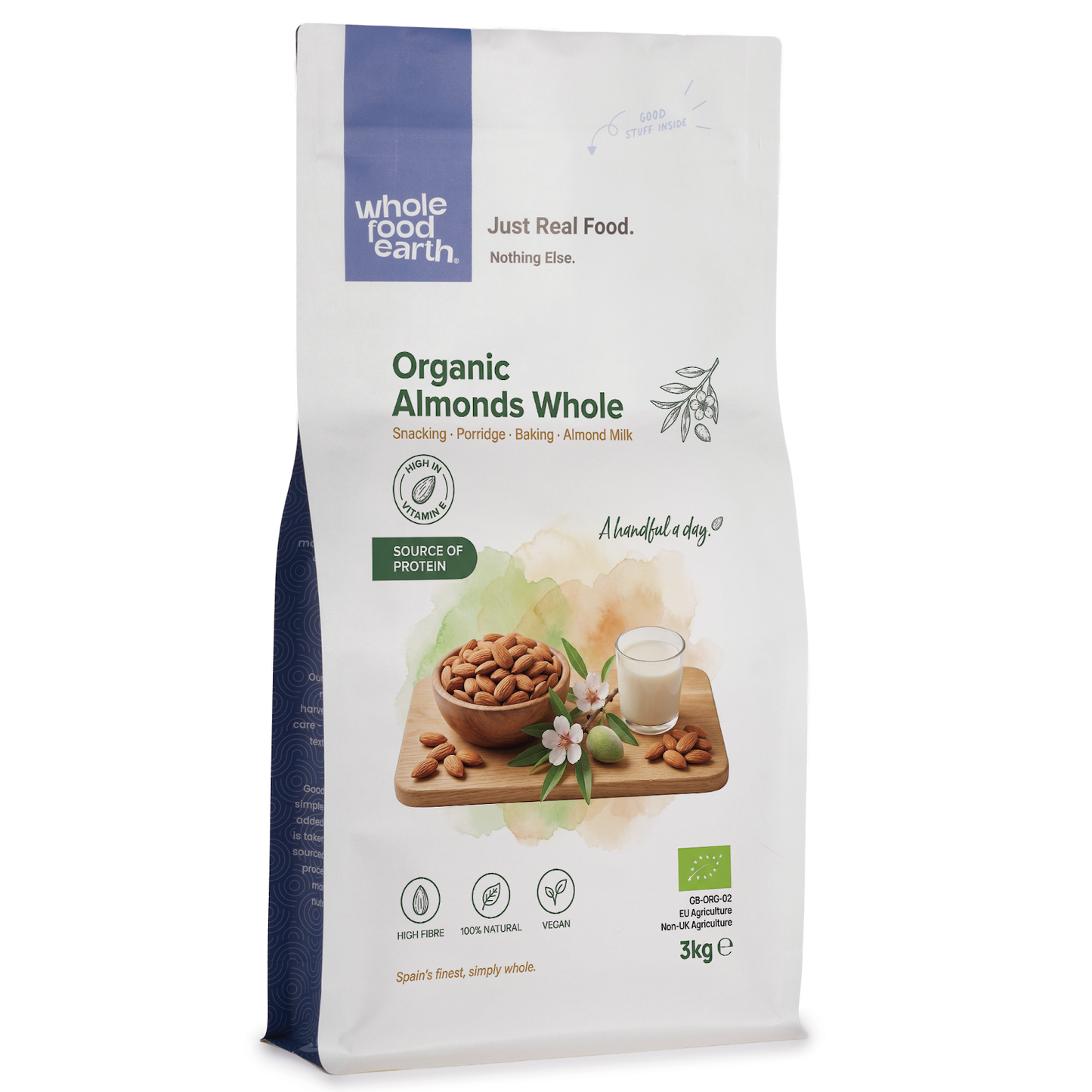 Organic Almonds Whole