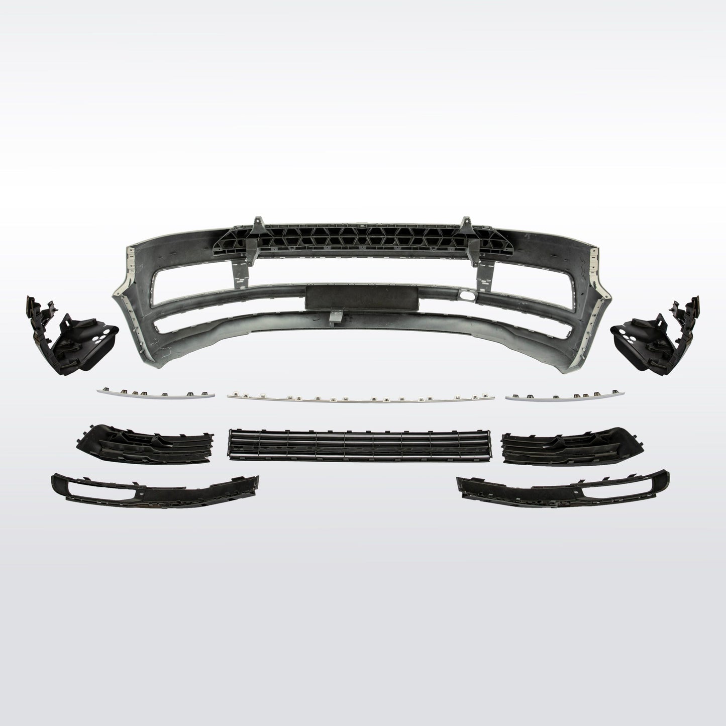 For VW T5.1 Transporter NEW Front Bumper T5-X Front Styling Upgrade Painted and ready to fit in 3 colour options