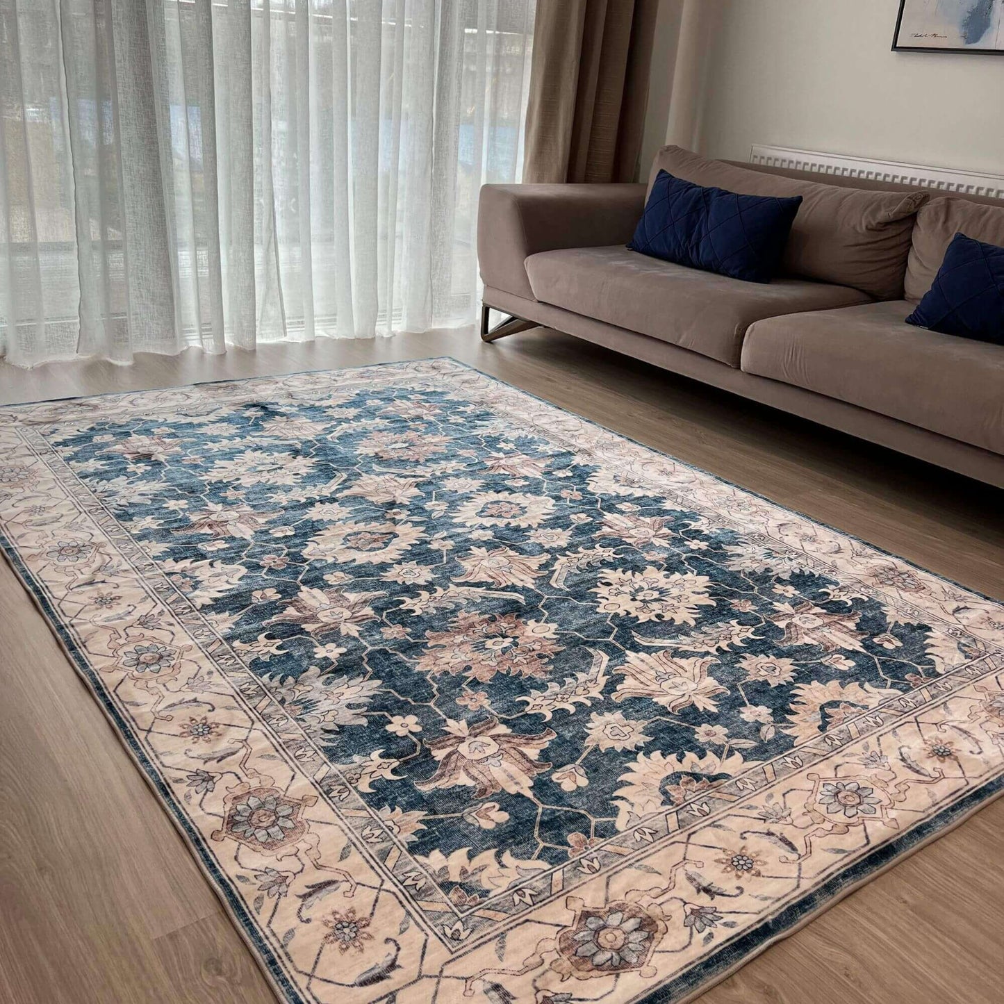 Jurdar Vintage Washable Rug