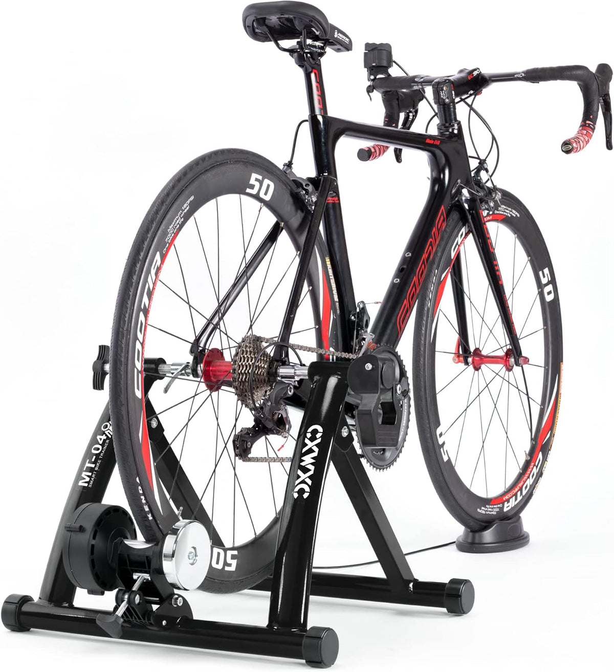 CXWXC Turbo Bike Trainer Stand 26–29"/700C, Foldable with Quick Release