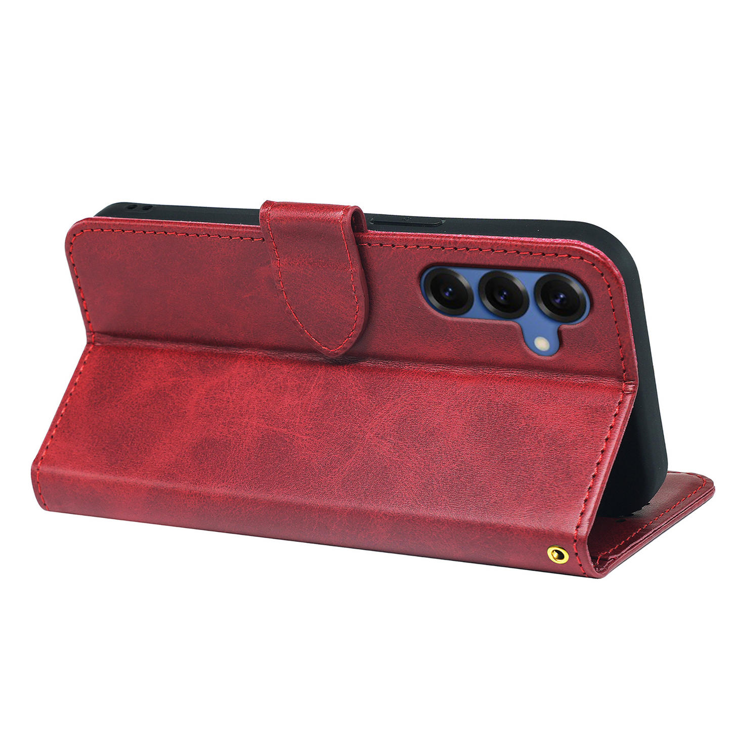Samsung Galaxy S25 Series Book Flip Case Leather Wallet