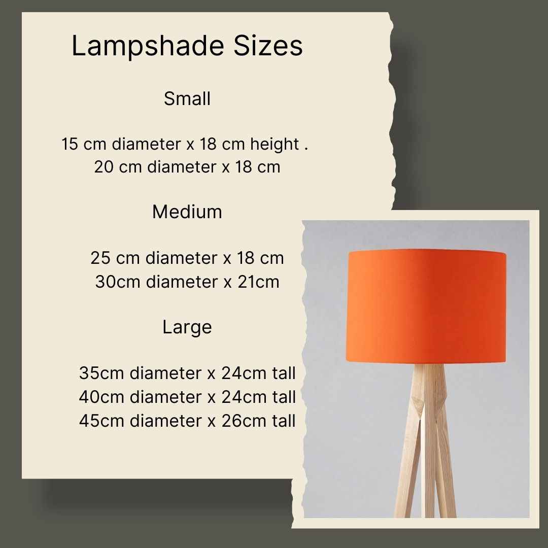 Plain Yellow Lampshade, Ceiling or Table Lamp Shade