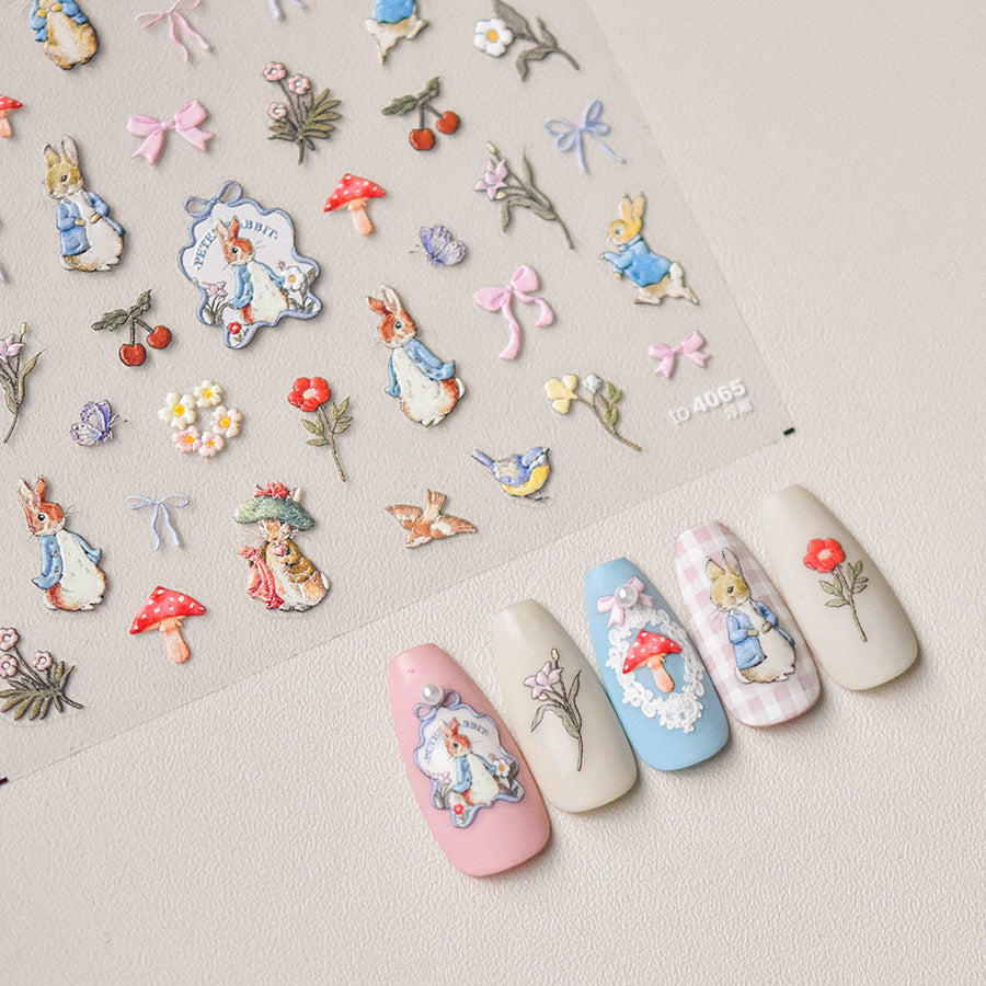 Hello Claws | Bunny Nail Deco Sticker