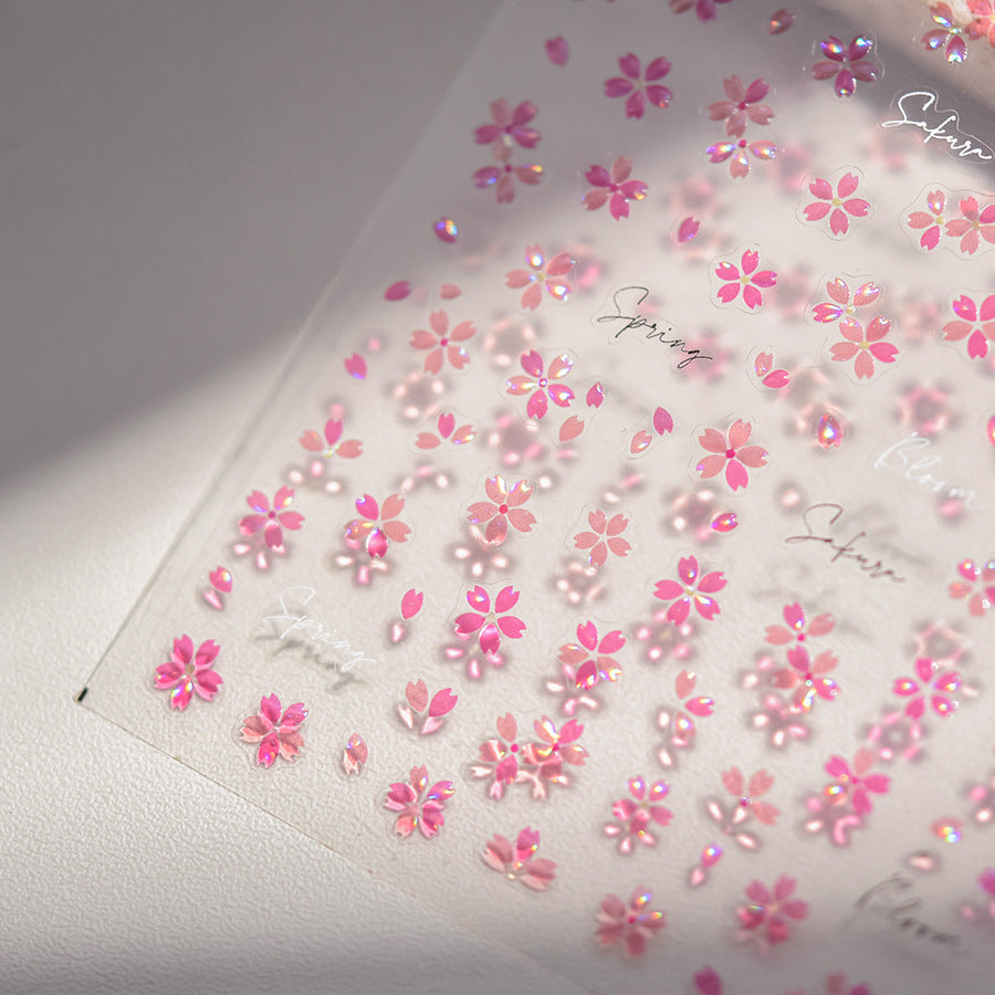 Hello Claws | Jelly Cherry Blossom 5D Nail Deco Sticker