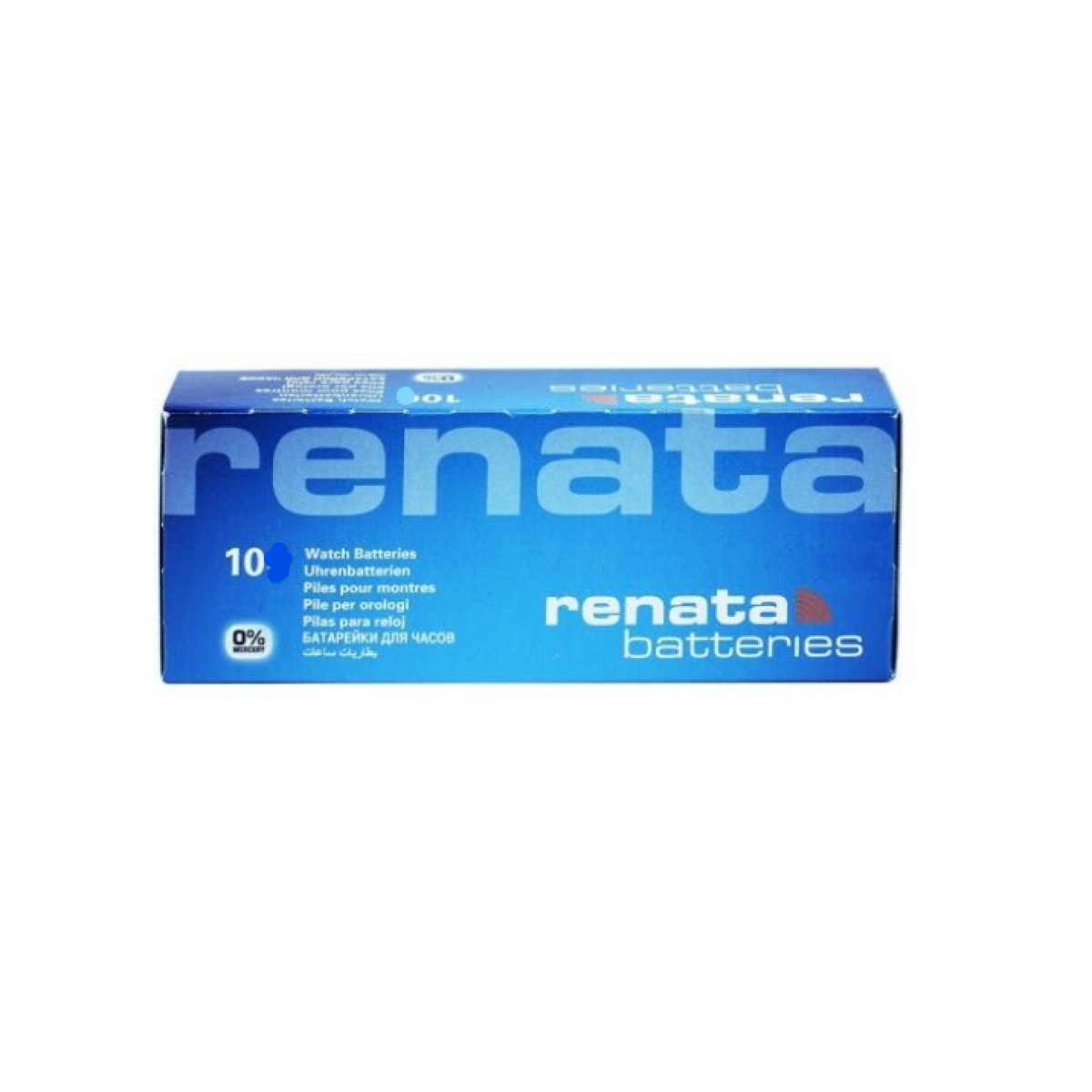 RENATA SP 390 Watch Batteries Pack Of 10