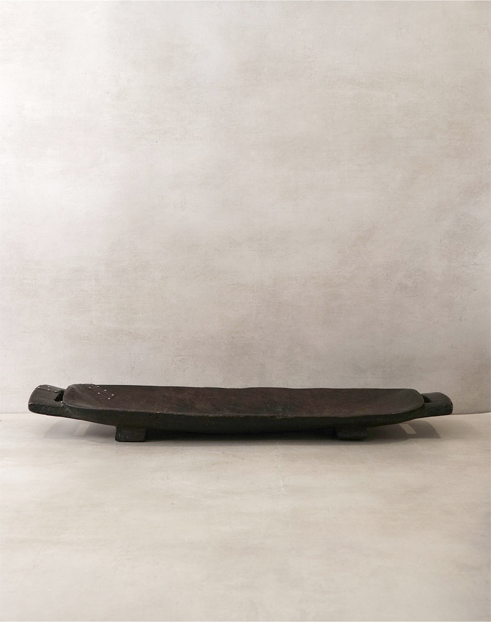 Vintage Zulu Food Platter - Hand carved 57.2