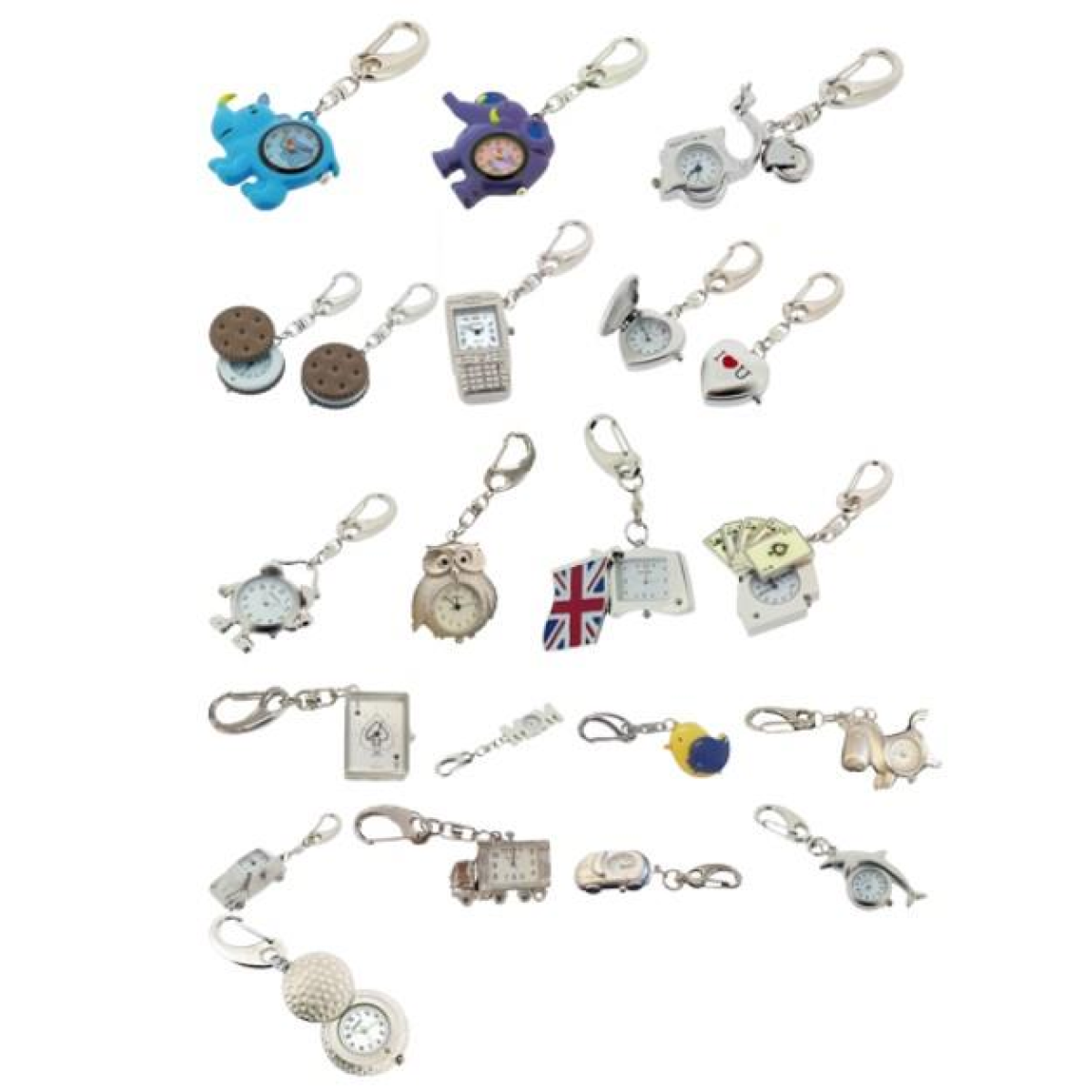 Imperial Key Chain Clock - CLEARANCE NEEDS RE-BATTERY