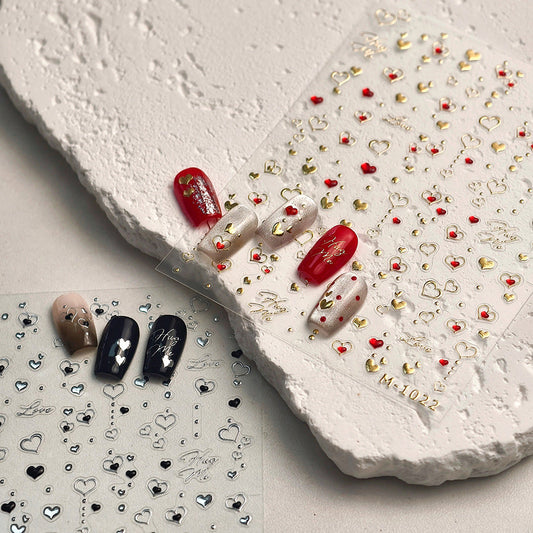 Hello Claws | Heart 5D Nail Deco Sticker