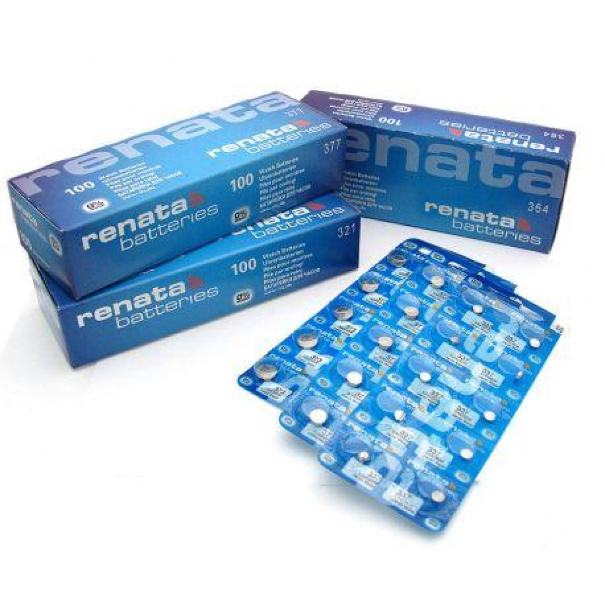 RENATA MP 371 SR920SW Watch Batteries Blister Pack 100 Swiss Made