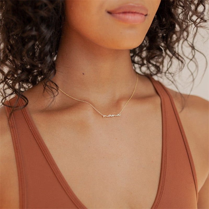Stainless Steel Fashion European And American Style Necklace Jewelry Mother's Day Gift