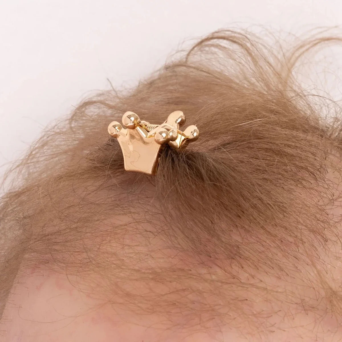 HelloBaby 10 Pack Metallic Mini Claw Clips (One Size)