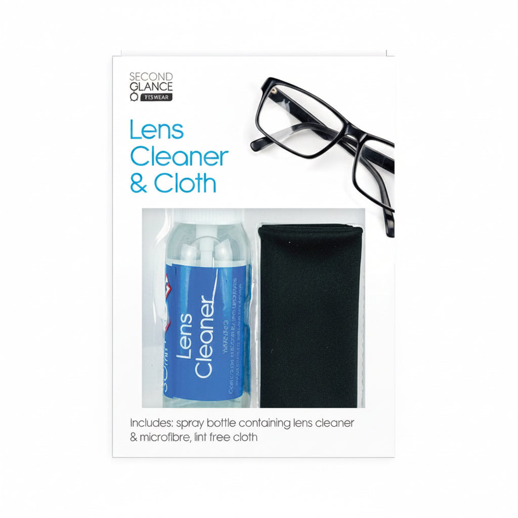 Lens cleaner & cloth set