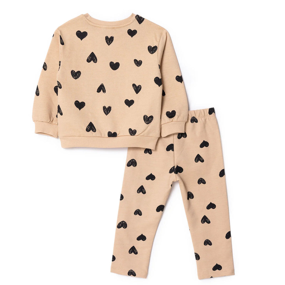 HelloBaby Brushed Baby Sweatshirt & Leggings Set (3-6 Months to 4-5 Years)