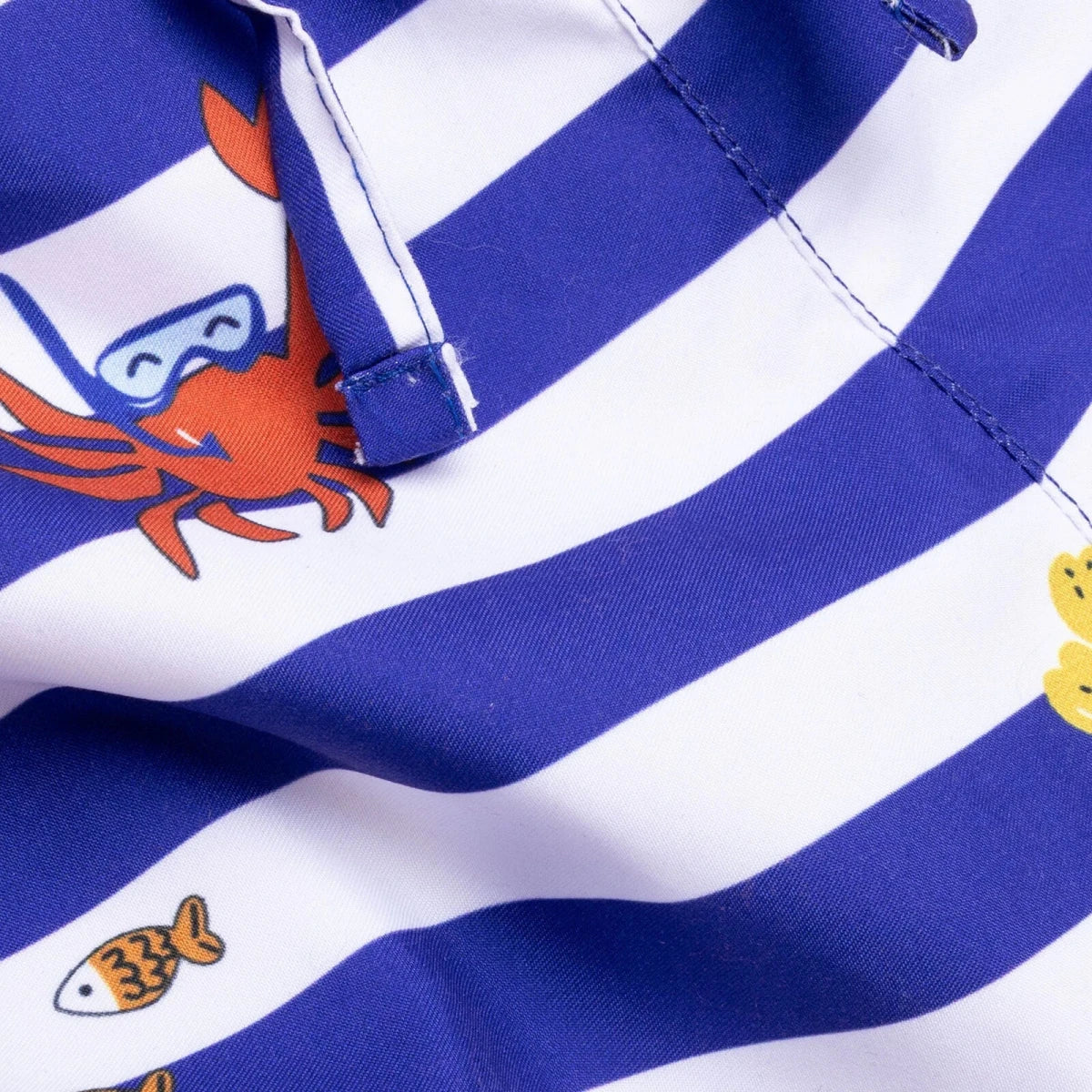 HelloBaby UV Protection Striped Crab Print Baby Swim Shorts (2 Years to 5 Years)