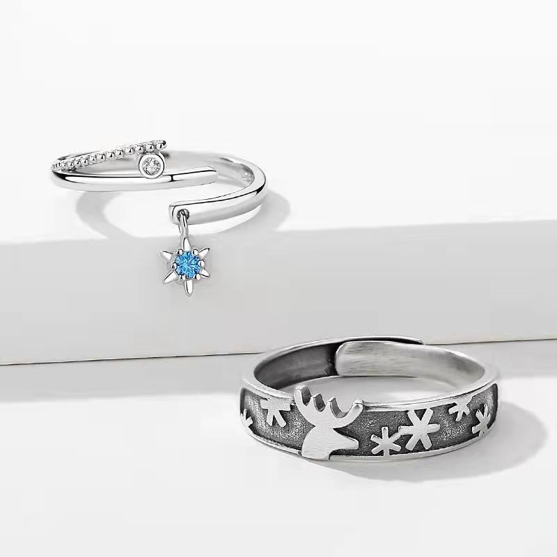 Couple Ring Men And Women Valentine's Day Gift Fashion