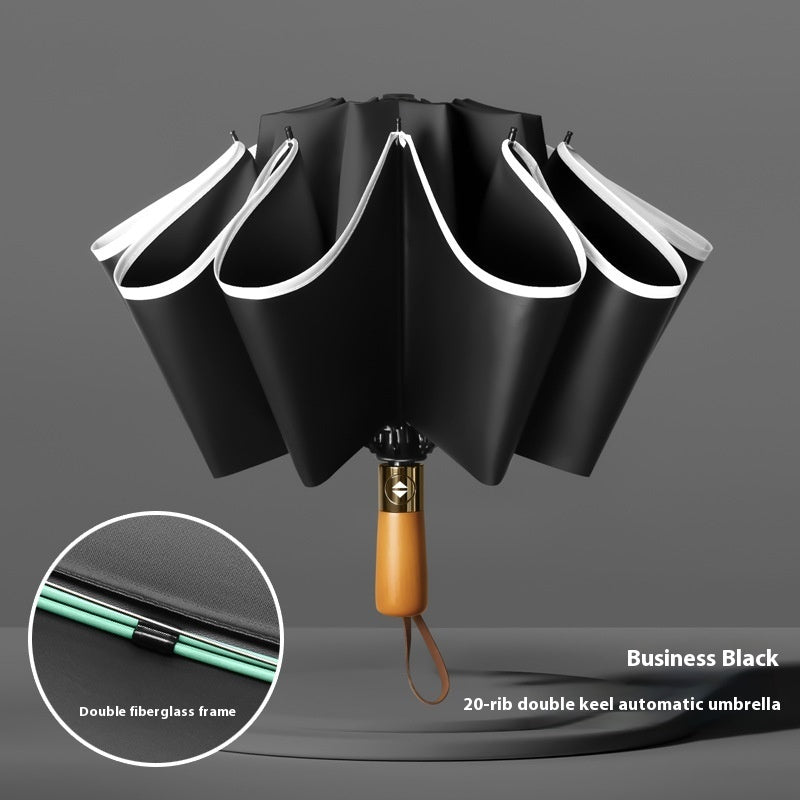 Wind-resistant Reinforced 10-bone Self-opening Umbrella