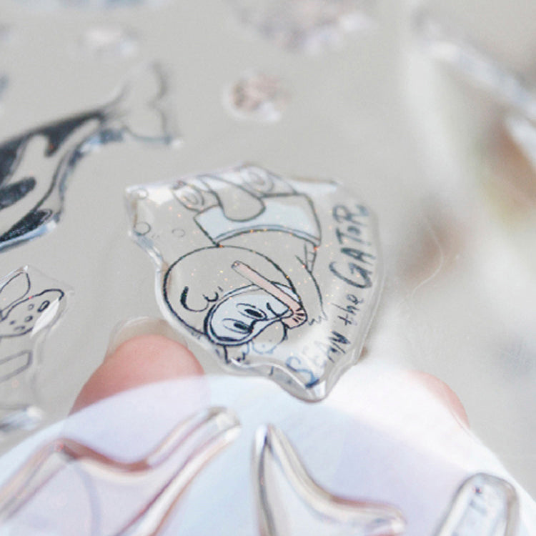 A Gator Life | OCEAN is COOL Resin Sticker