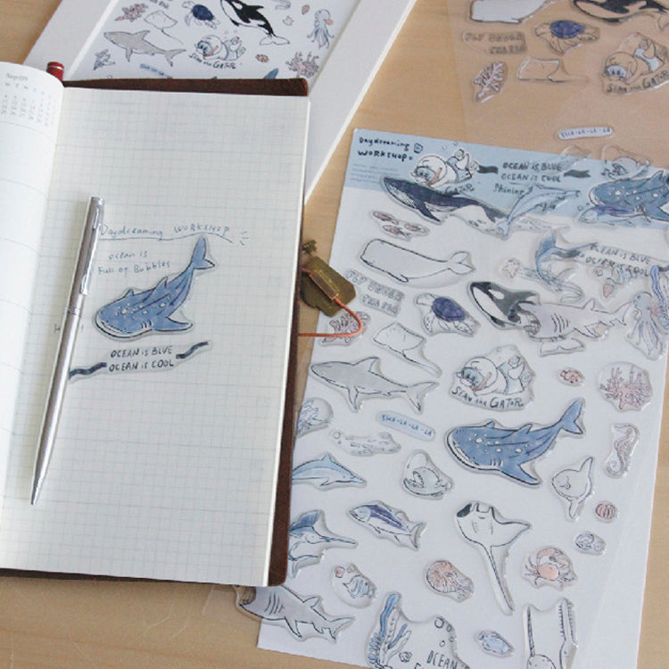 A Gator Life | OCEAN is COOL Resin Sticker