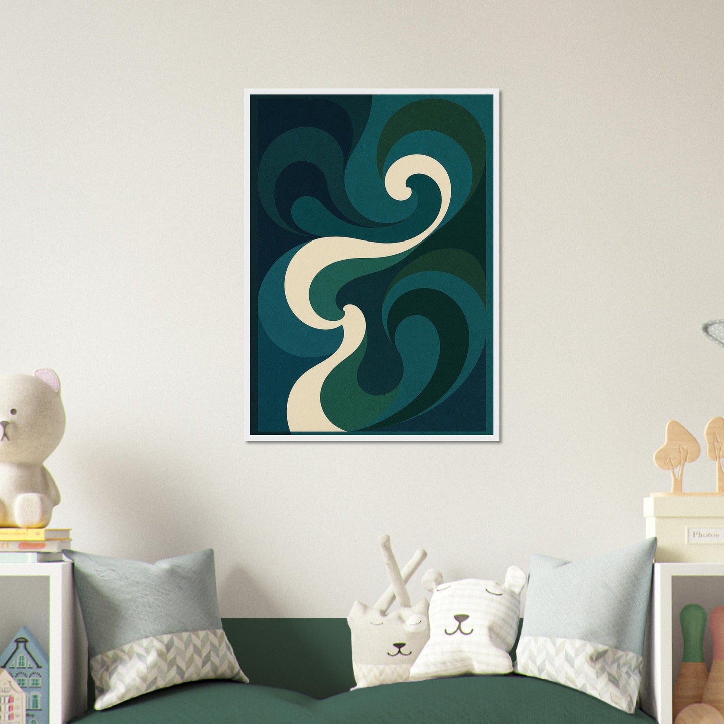 Abstract Awaken - Premium Matte Paper Wooden Framed Poster