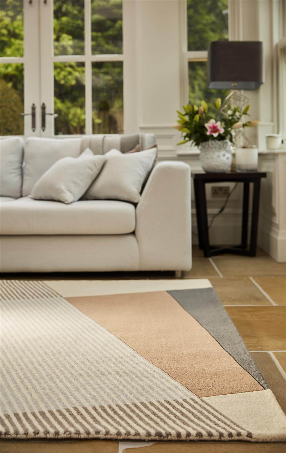 Bauhaus Abstract Wool Rug | 4