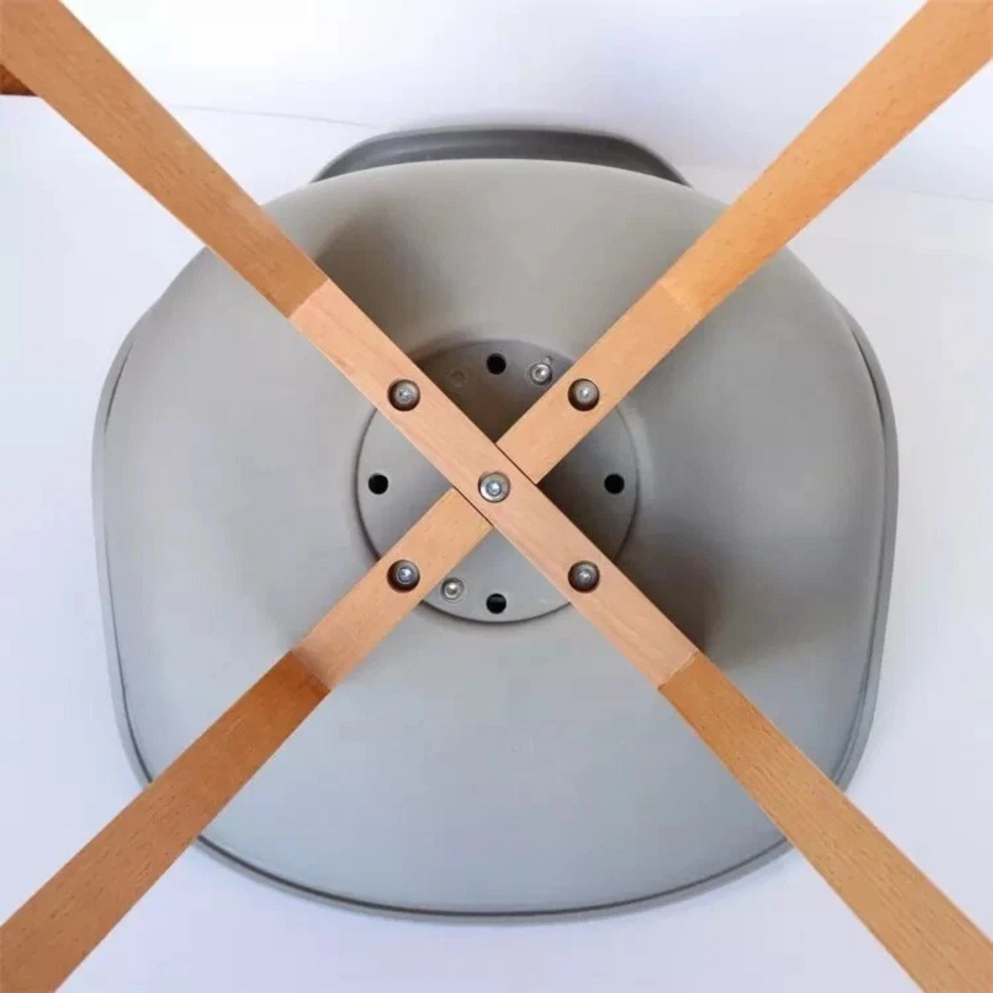 5PCs Dining Set - a Black Halo Dining Table & Set of 4 Lorenzo Tulip chairs with Padded Seat