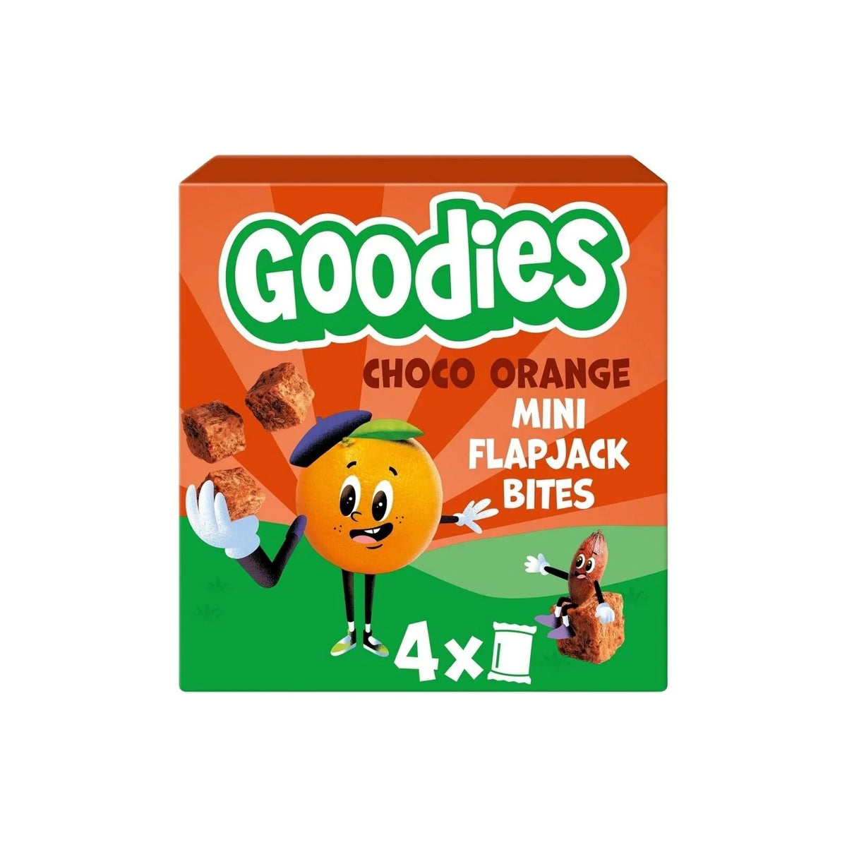 Goodies Choco Orange Mini Flapjack Bites 3+years 92g (4x23g)