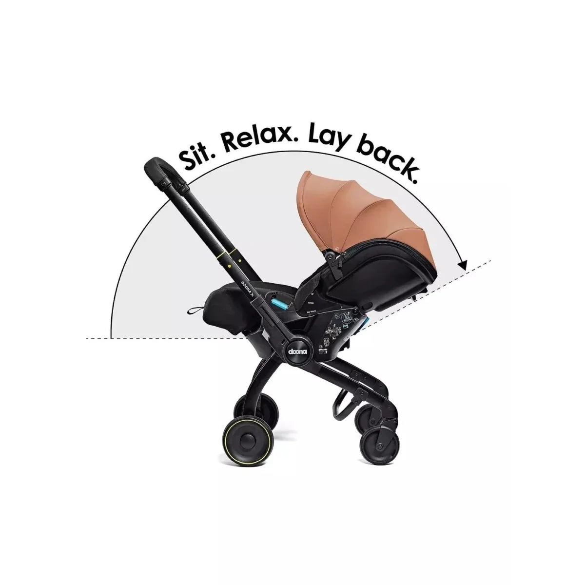 Doona X Infant Car Seat & Stroller - Terracota