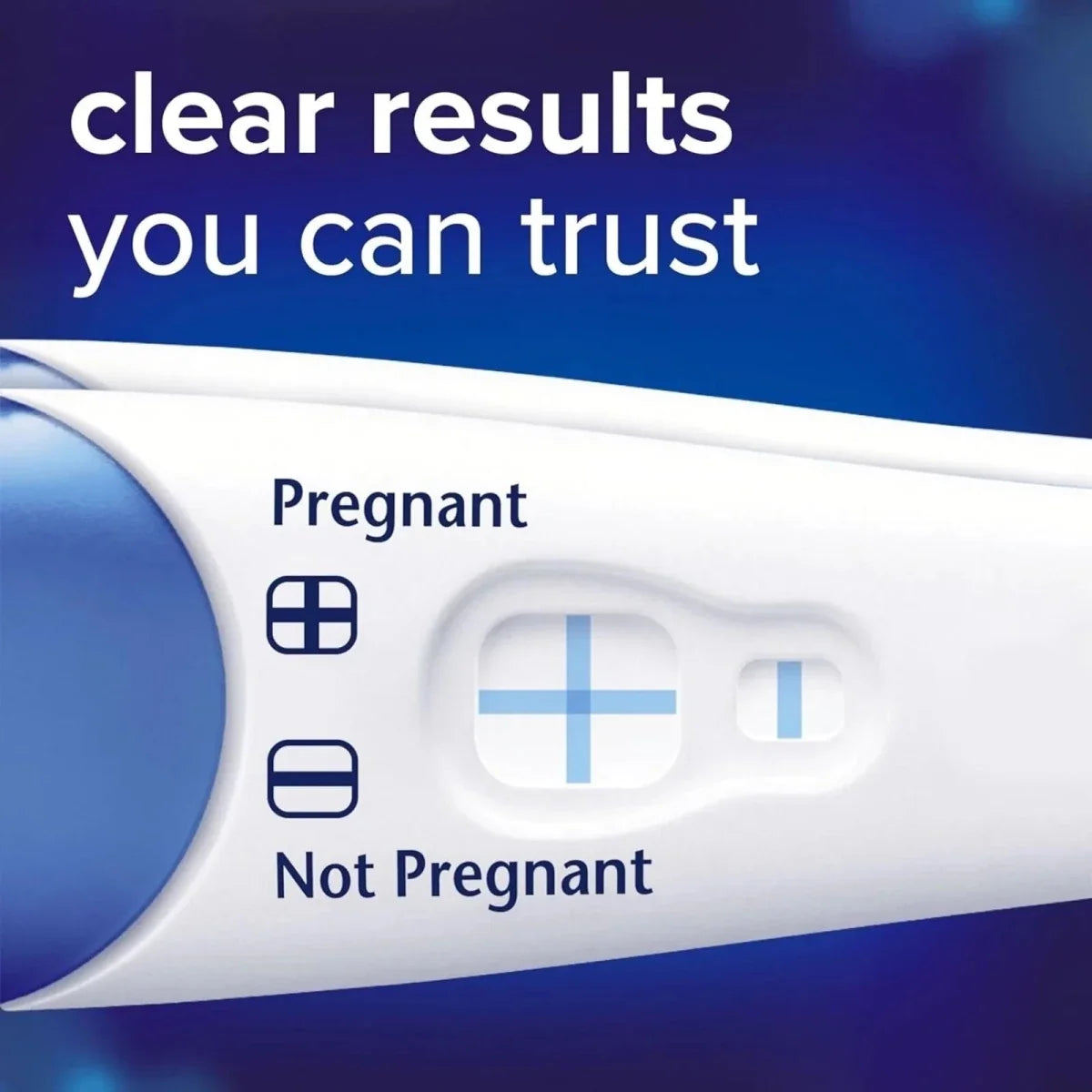 Clearblue Visual Rapid Detection Pregnancy Test Pack of 2