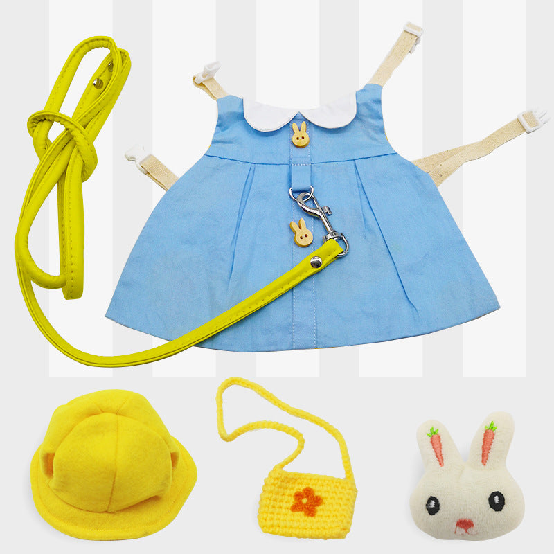 Pet Bunny Clothes Bunny Lop-eared Rabbit Ornaments