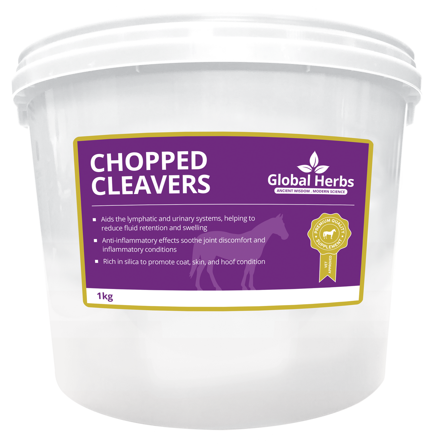 Chopped Cleavers - Global Herbs