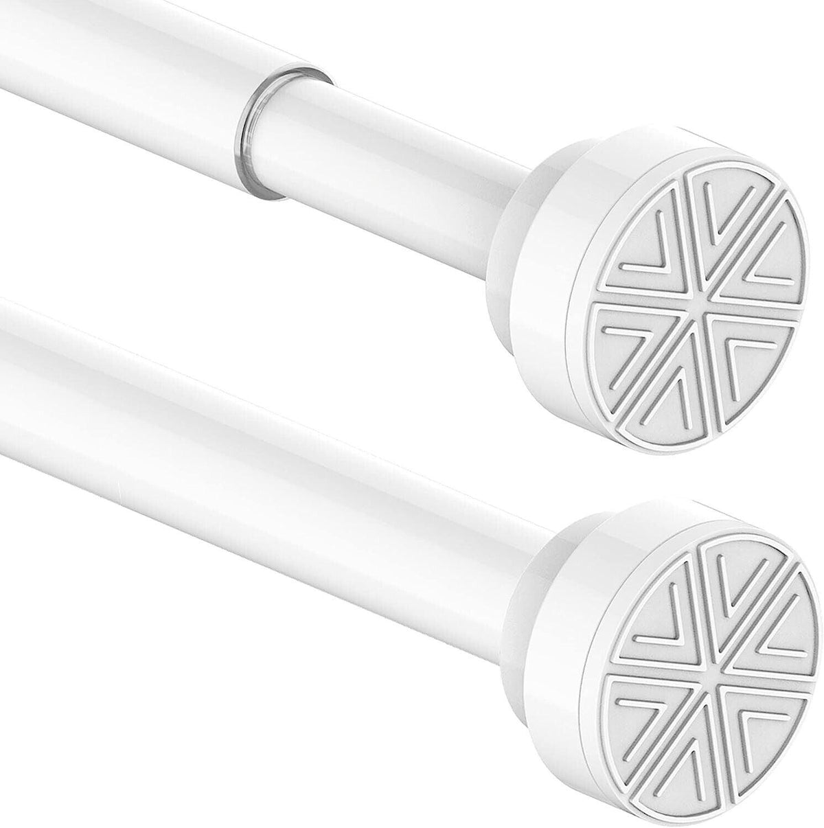 Shower Curtain Rod Extendable Stainless Steel No Rust 90-160cm Window