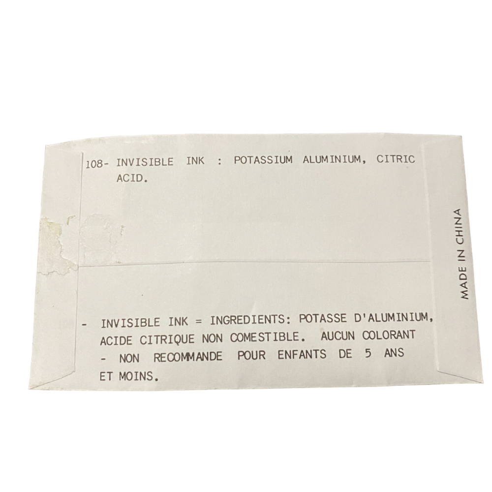 Jokez 'n' Prankz Invisible Ink Powder (Envelope)