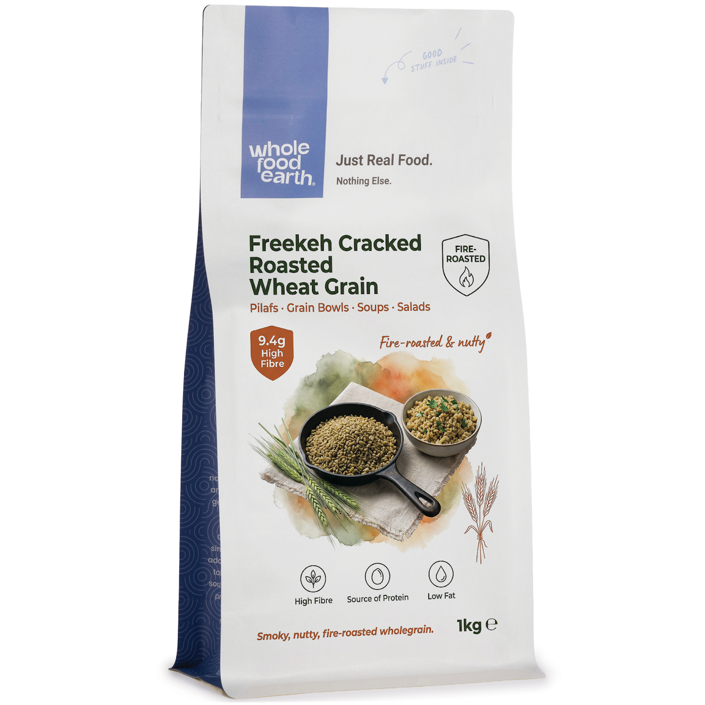 Freekeh Cracked Roasted Wheat Grain