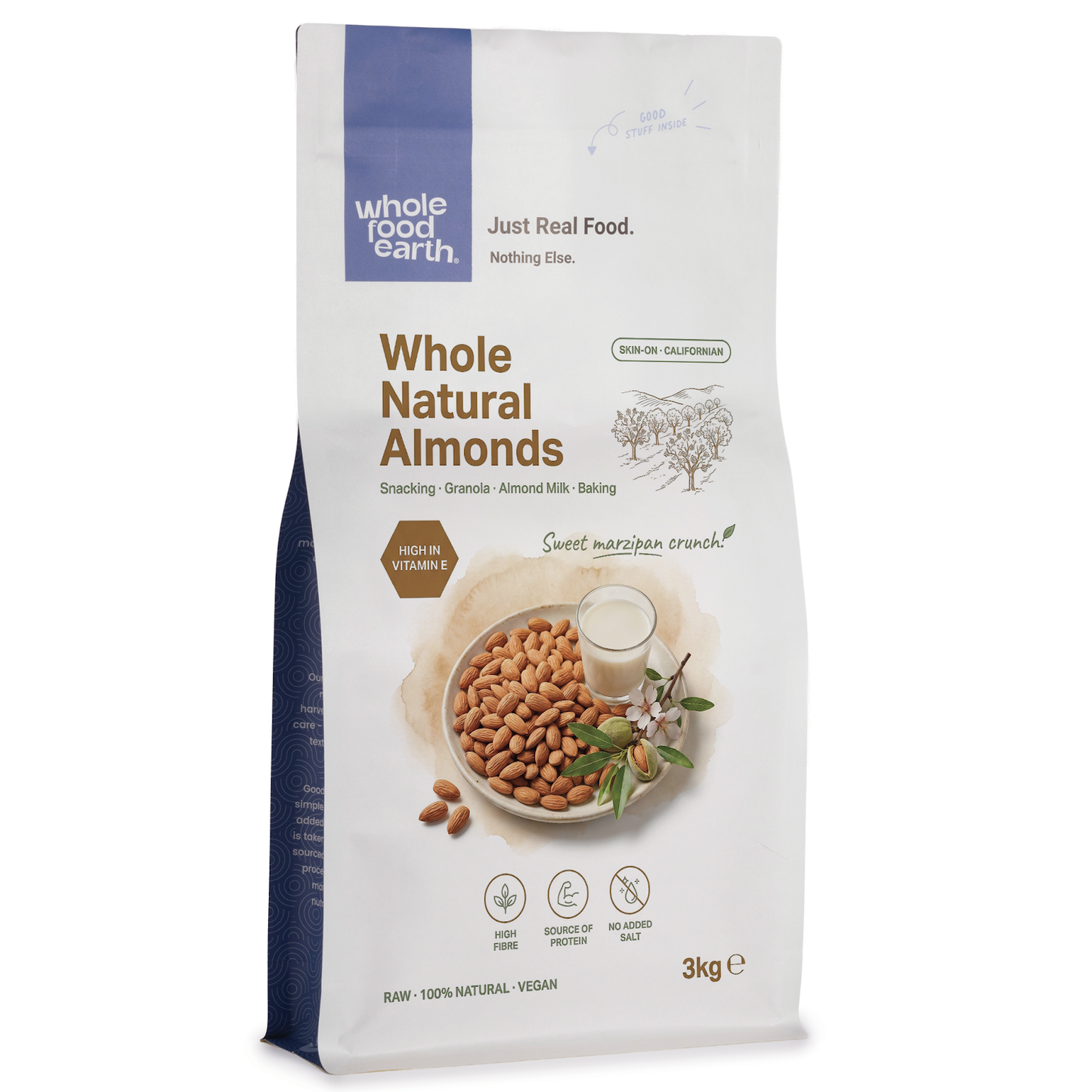 Whole Natural Almonds