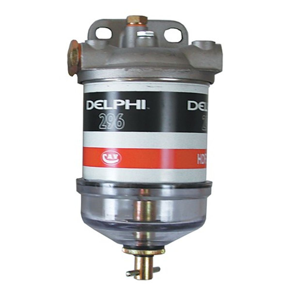 Can Diesel Filter with Clear Plastic Bowl & Plug (M14x1.5 Thread)