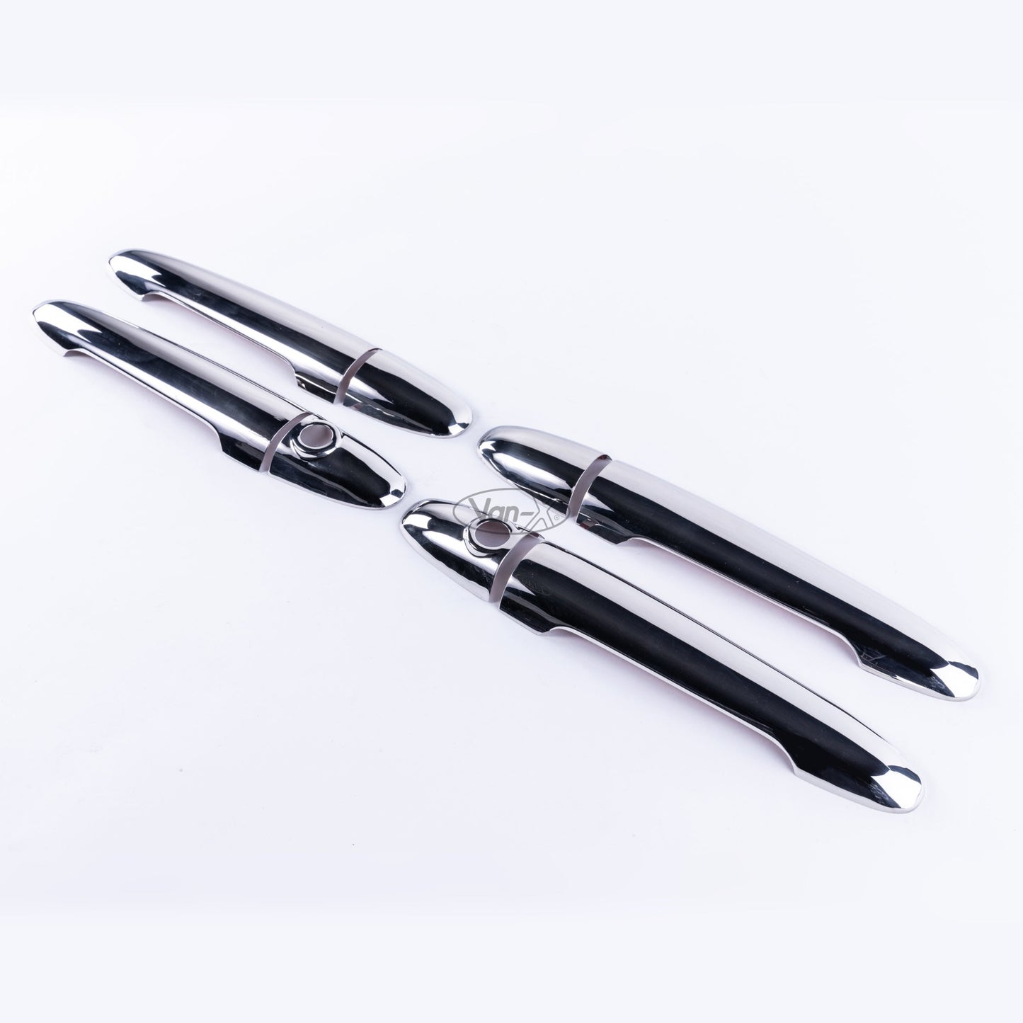 For Mercedes Sprinter Door Handle Covers – 4 Piece Stainless Steel Trim | Van-X