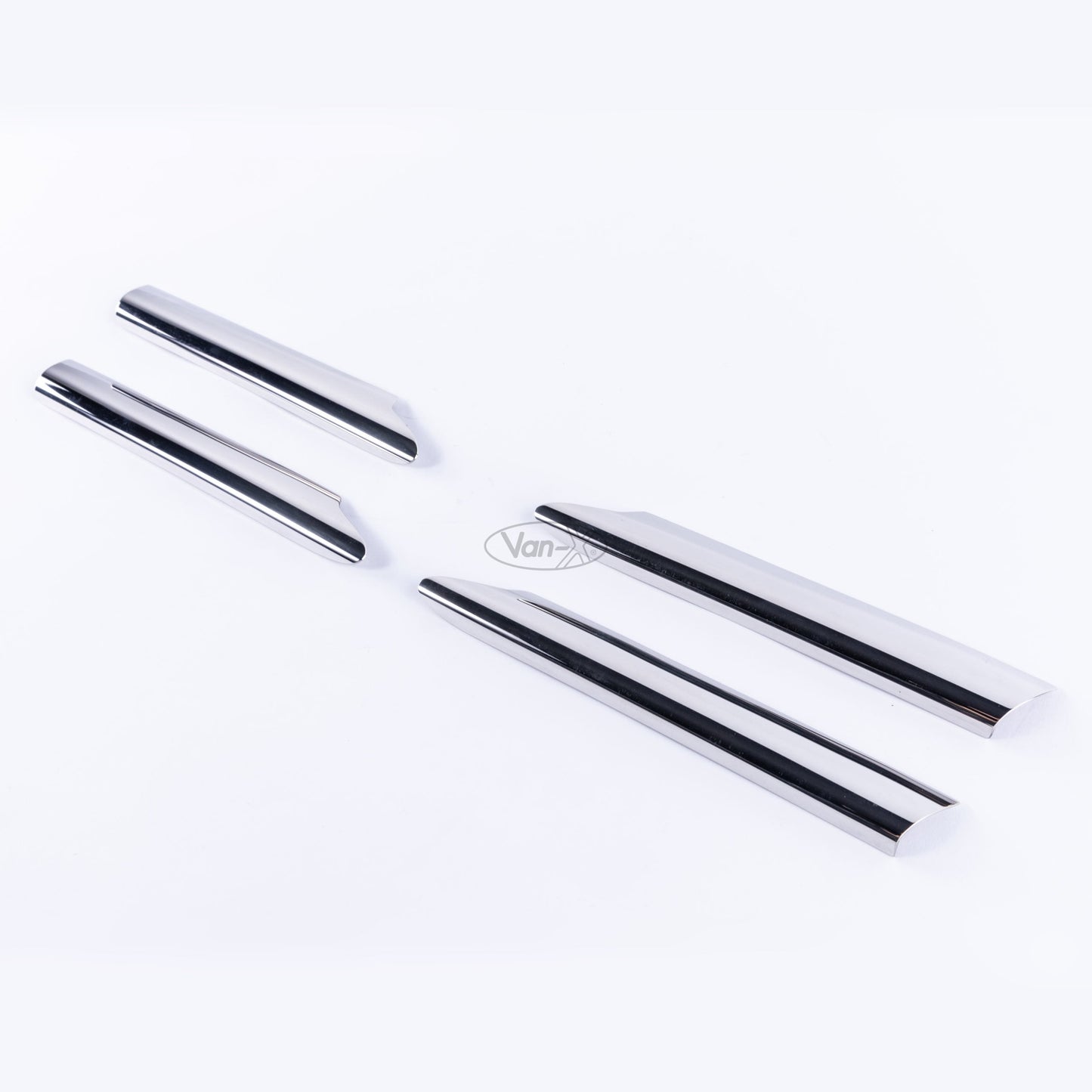 For Man Tgx Stainless Steel Front Fog Light Trims (WITH FOG LIGHTS)