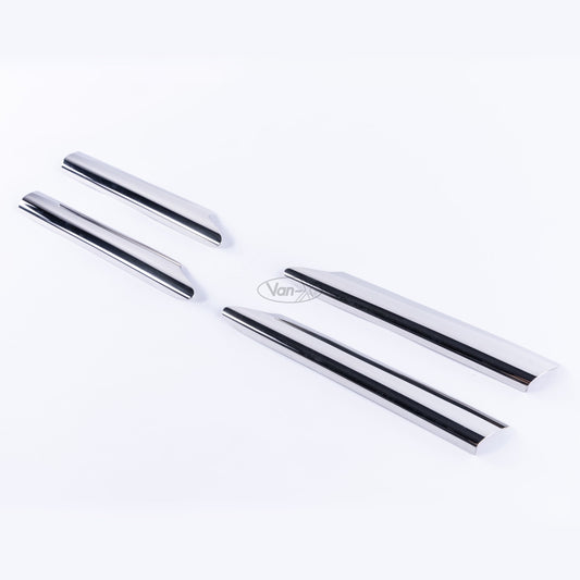 For Man Tgx Stainless Steel Front Fog Light Trims (WITH FOG LIGHTS)