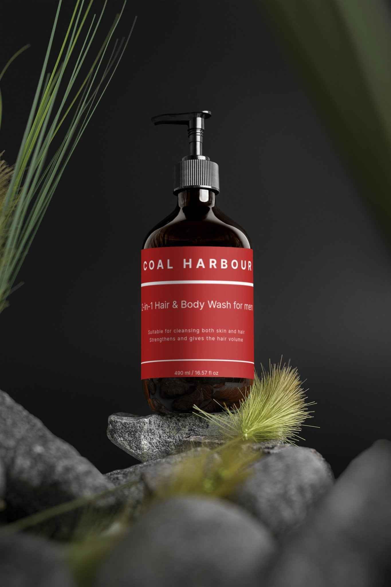 2-in-1 Luxury Hair & Body Wash for Men 490ml