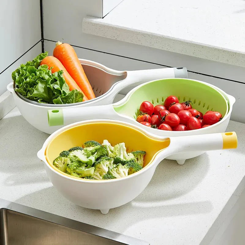 2-in-1 Strainer  with Bowl