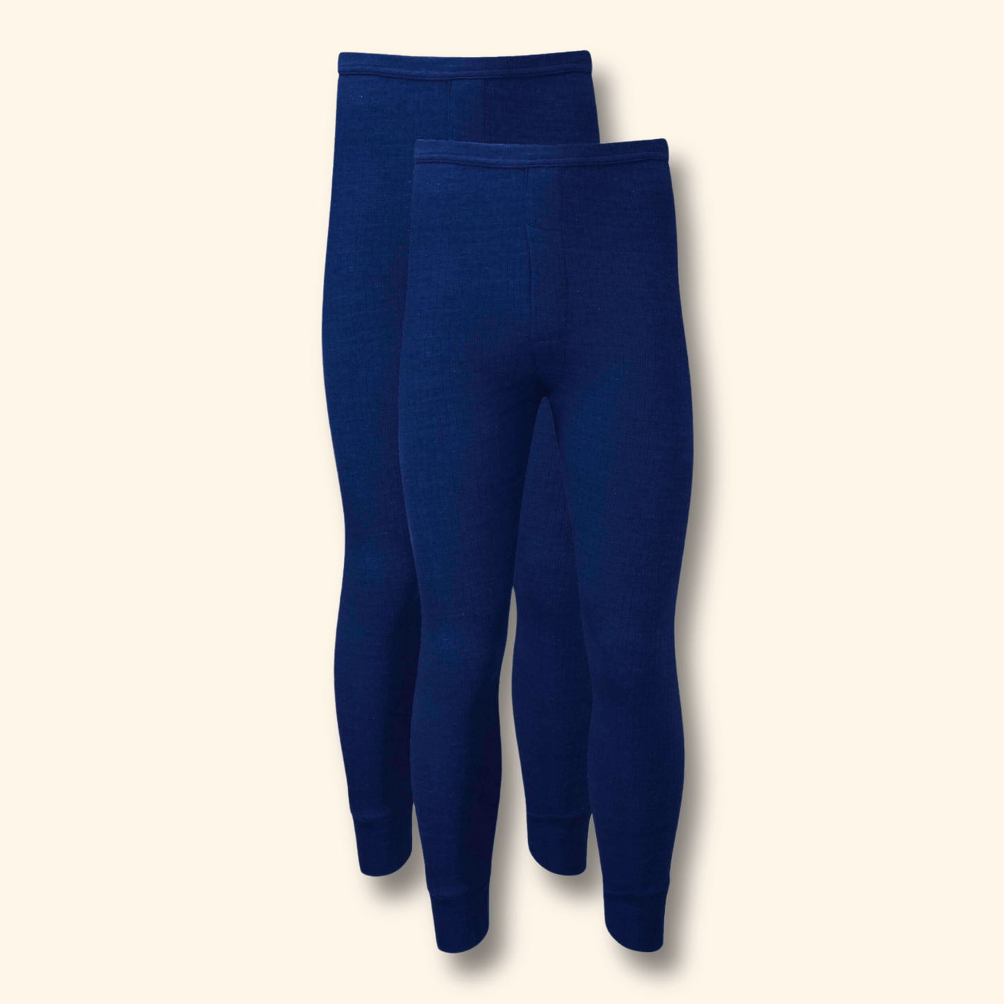 Heatwave Thermalwear Men's Long Johns 2 Pack Brushed Insulated Baselayer Warm Size S-XXL