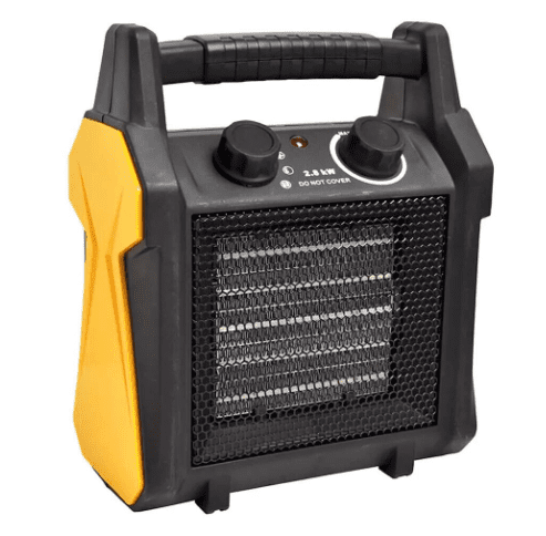 2.8KW Portable Ceramic Electric Heater with 3 Heat Settings