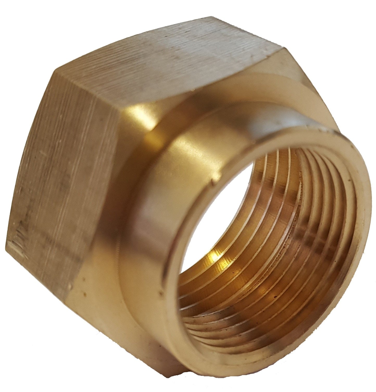 Brass Reducing Socket 3/4in - 1/2in BSPF BSP Thread Fitting Brass Water Fitting