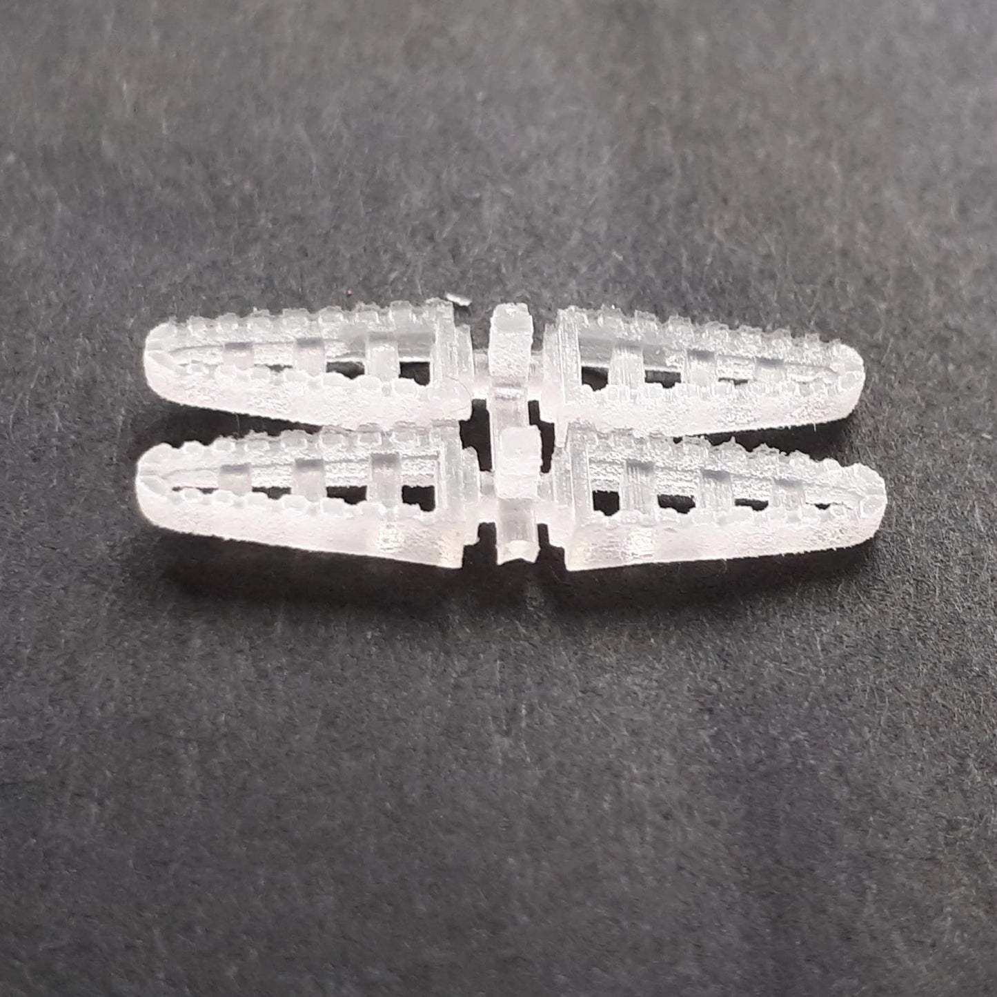 1:12th custom motorbike foot pegs "Croc Jaw"