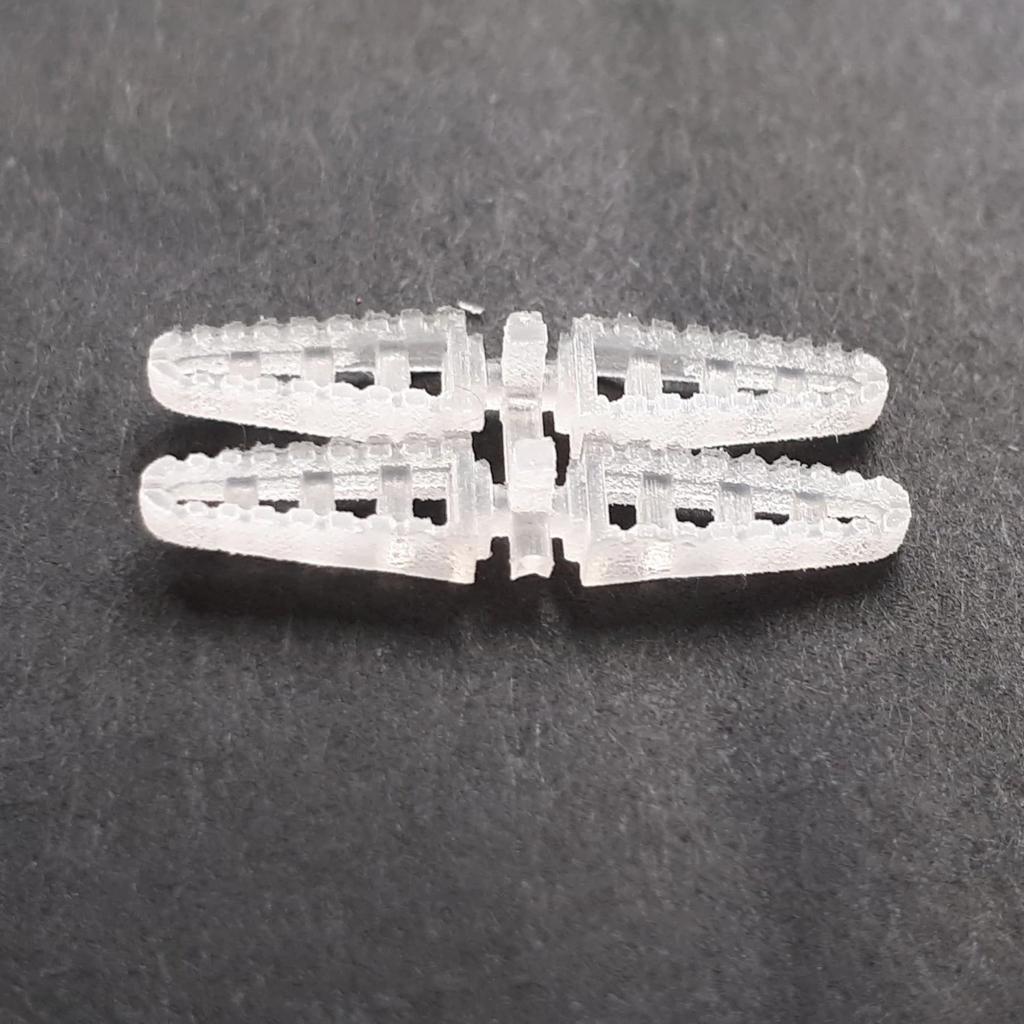 1:12th custom motorbike foot pegs "Croc Jaw"