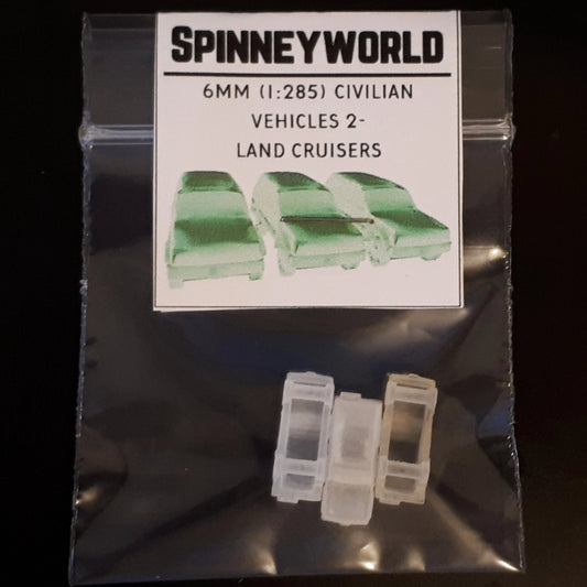 6mm (1:285) Land Cruisers