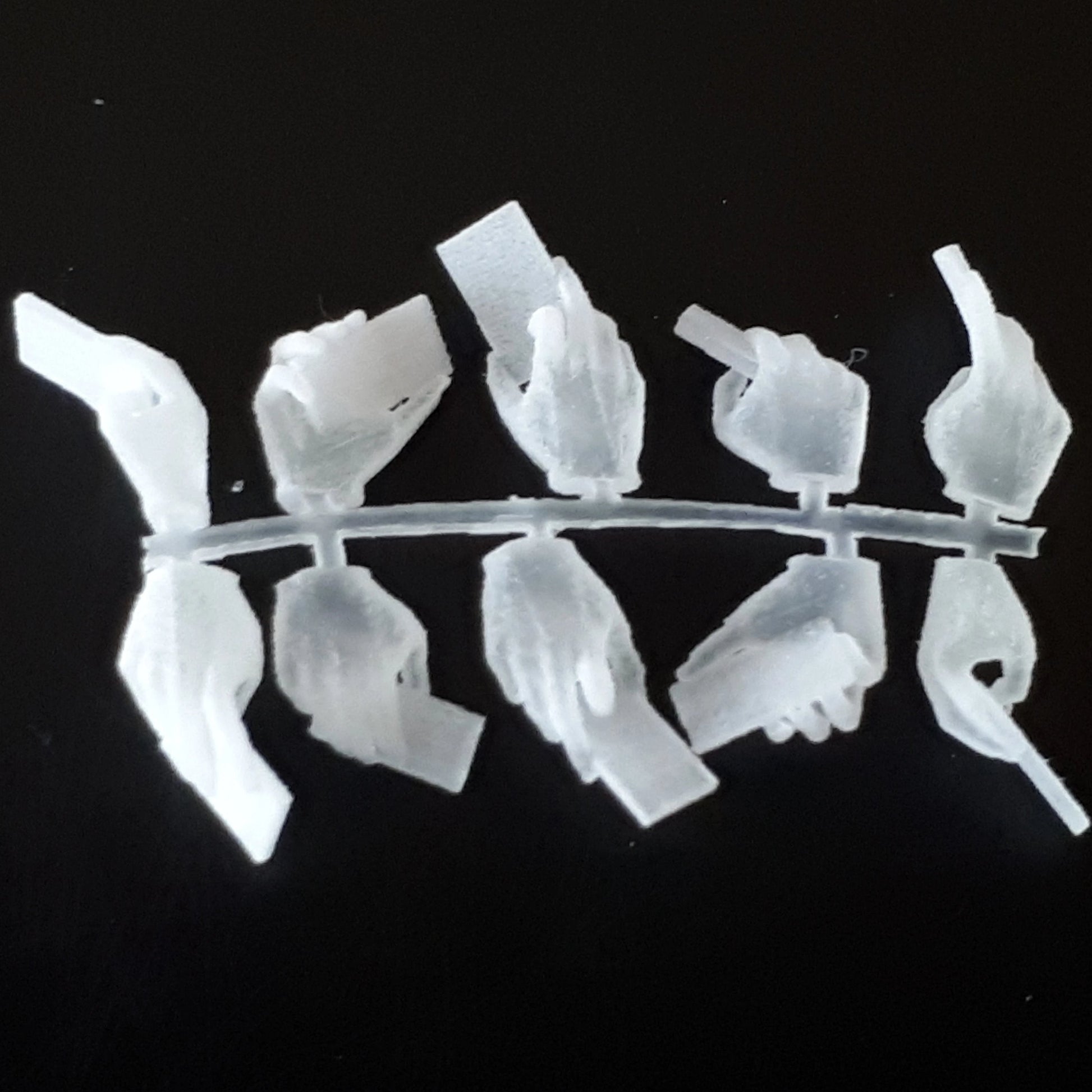 1:35 Hands Holding Smartphones