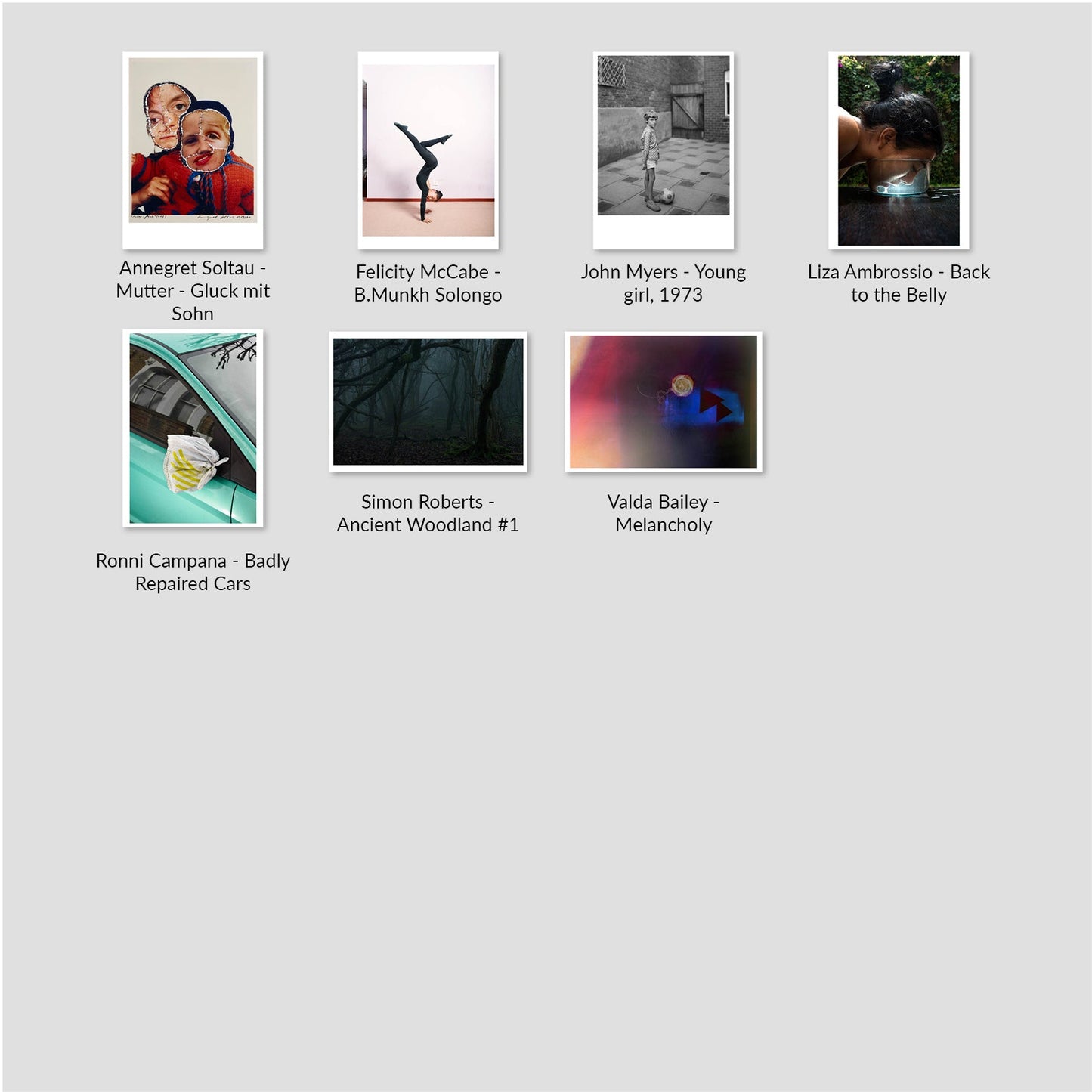 2019 Photography Individual Postcards