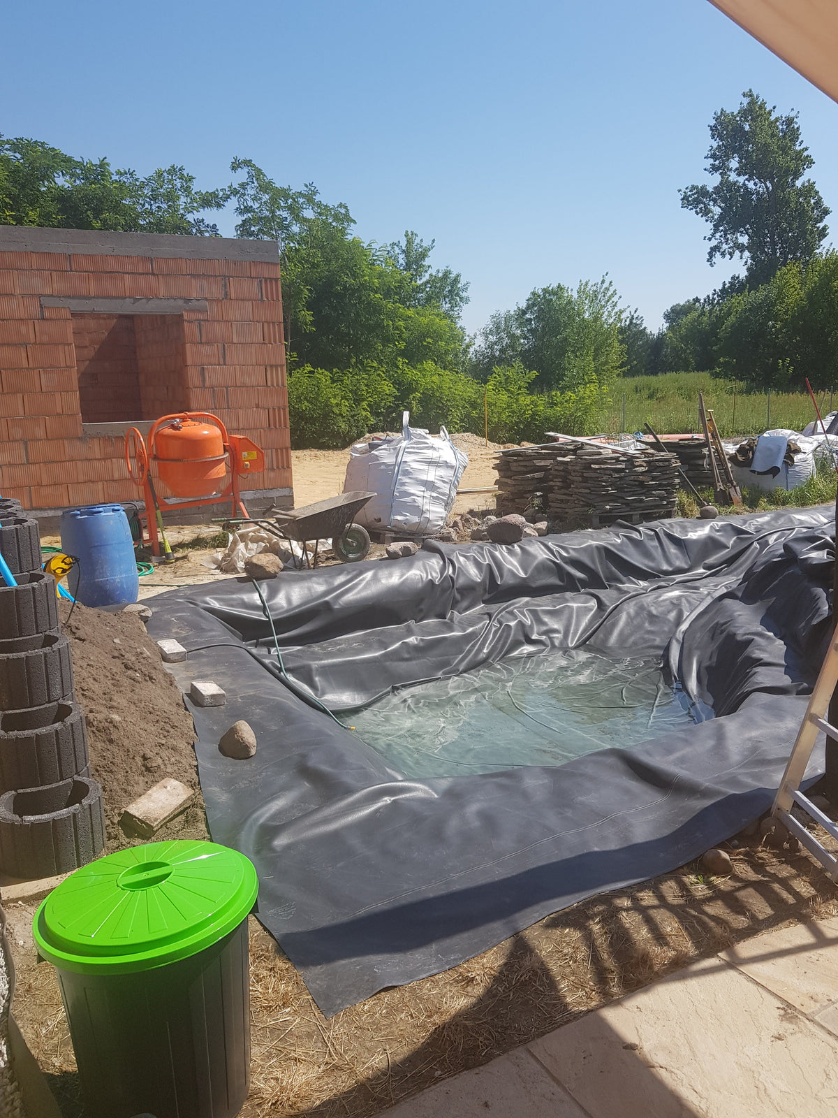 Pond Liner EPDM  2.5m x 2.5m